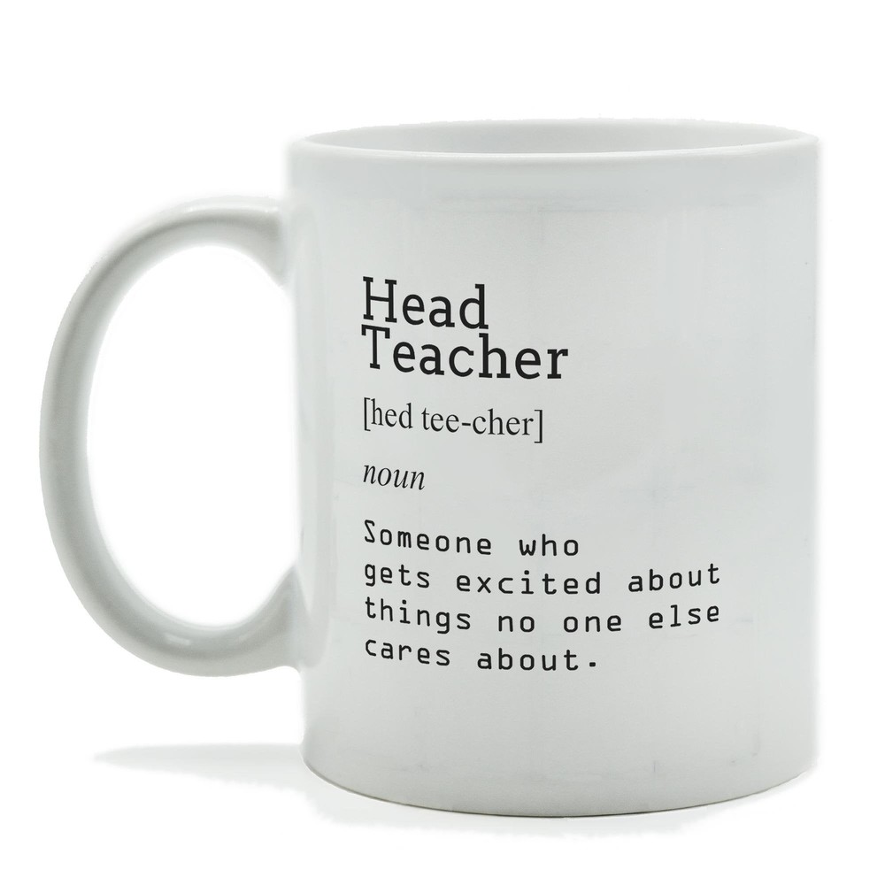 Head Teacher Definition Funny Mug ~ Great Gift For Head Teacher From Friends Co