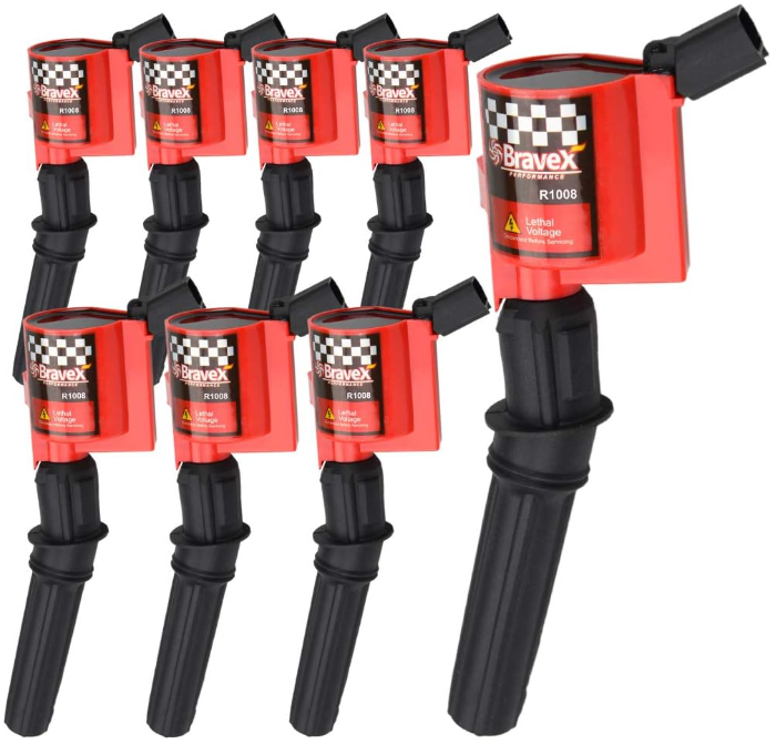 Bobina De Encendido De Alto Rendimiento, Paquete De 8 Para Ford F-150 F-250 F...