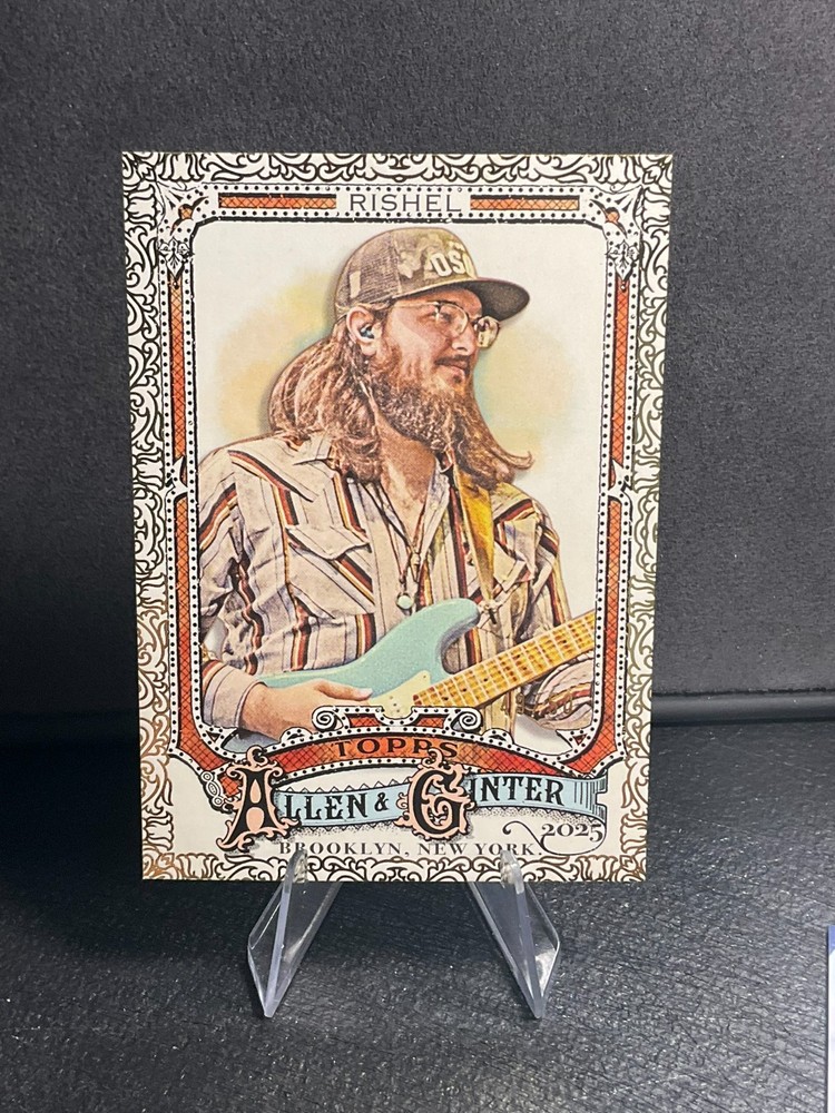 2025 Topps Allen & Ginter #257 Zach Rishel VERY RARE Gold Foil Filagree 49/50