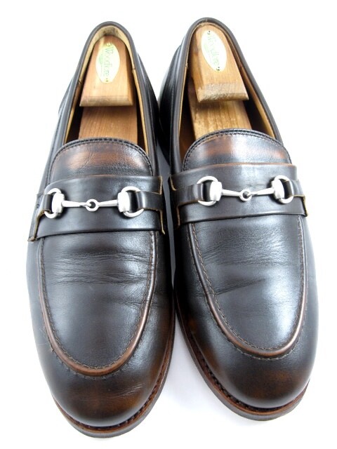 Allen Edmonds Randolph Bit Penny Loafers in Hickory 9E 601N