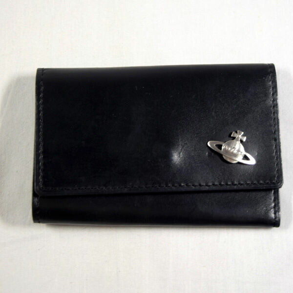 Vivienne Westwood Orb 6-Key Case Leather Black B Rank Condition