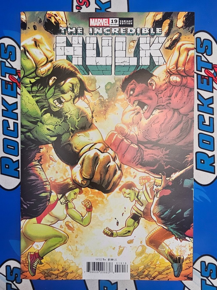 Incredible Hulk #19 Marvel PRH 2024 1:25 Tony Daniel Variant