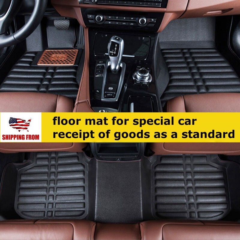 XPE Floor Liner Mats High-Cover Safety Customized for Honda Accord 2013-2017