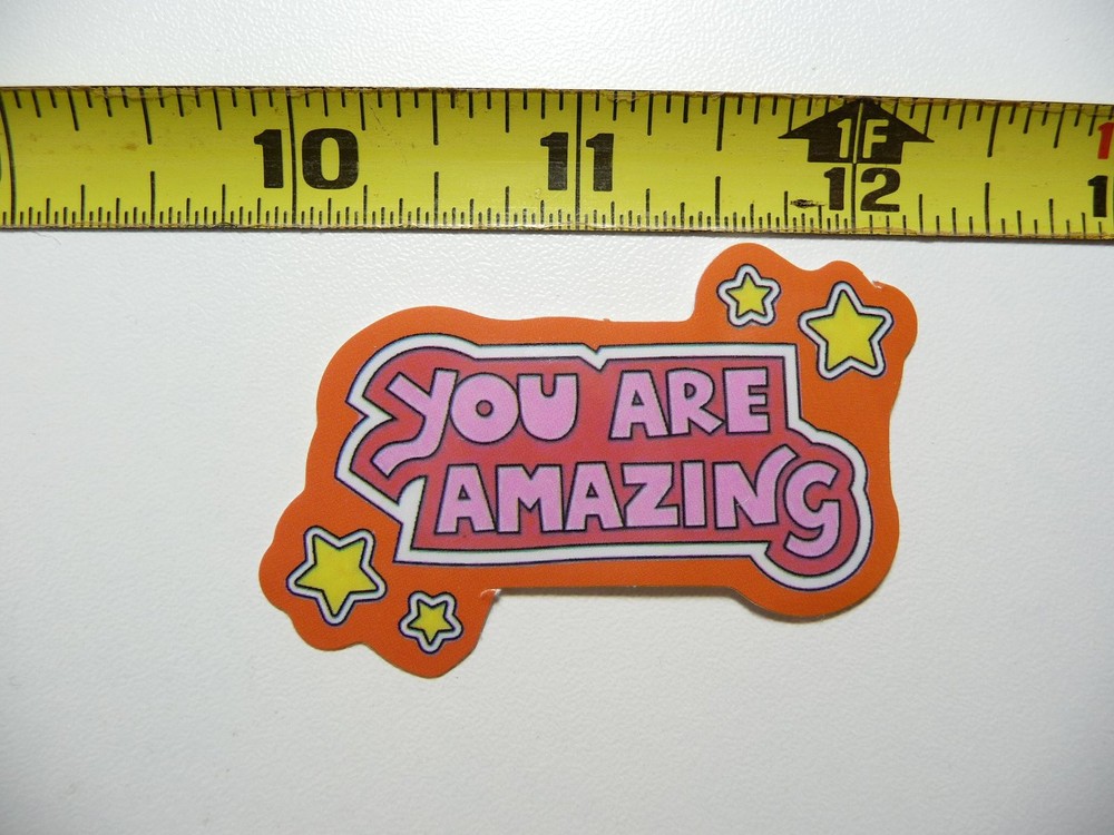 Boost Your Space with Inspirational YOU ARE AMAZING Motivational Decal Sticker