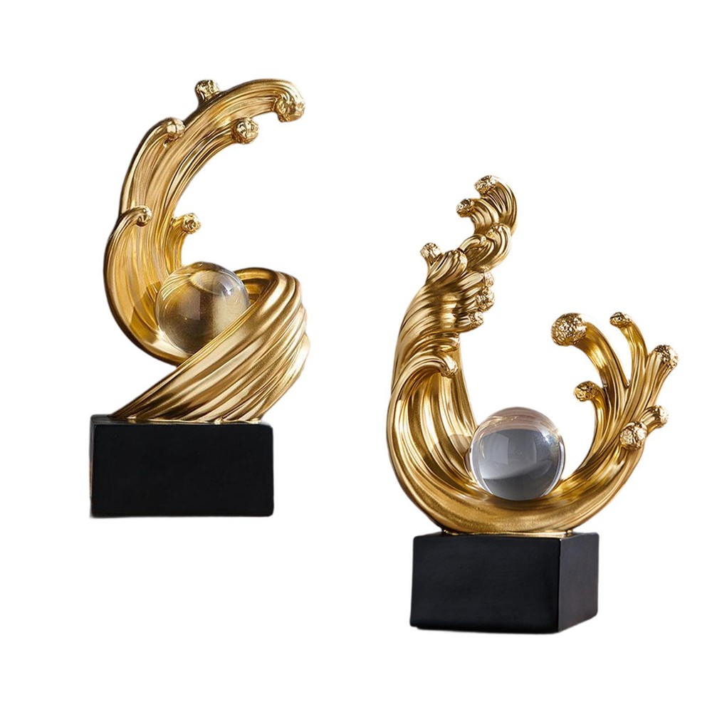 Modern Art Sculpture Resin Statue Crafts Gift Home Furnishing Table Centerpiece