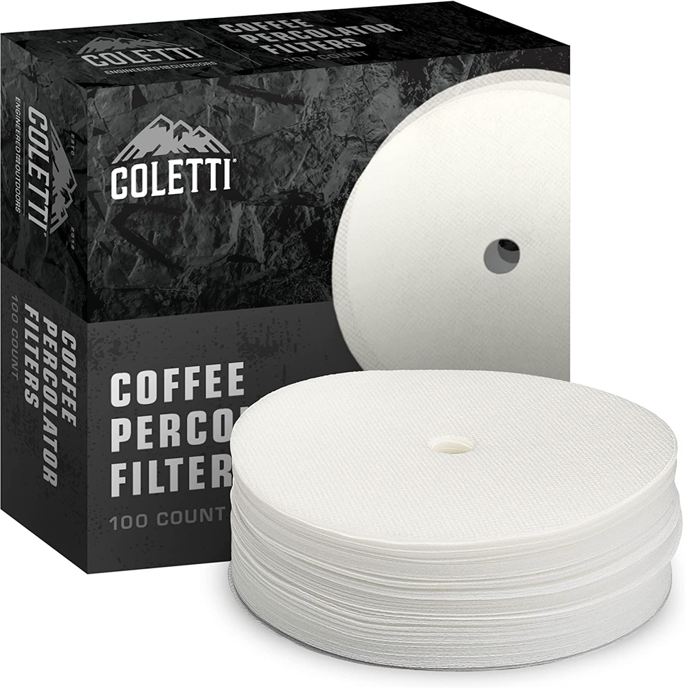 COLETTI Percolator Coffee Filters Disc Style for Optimal Brewing