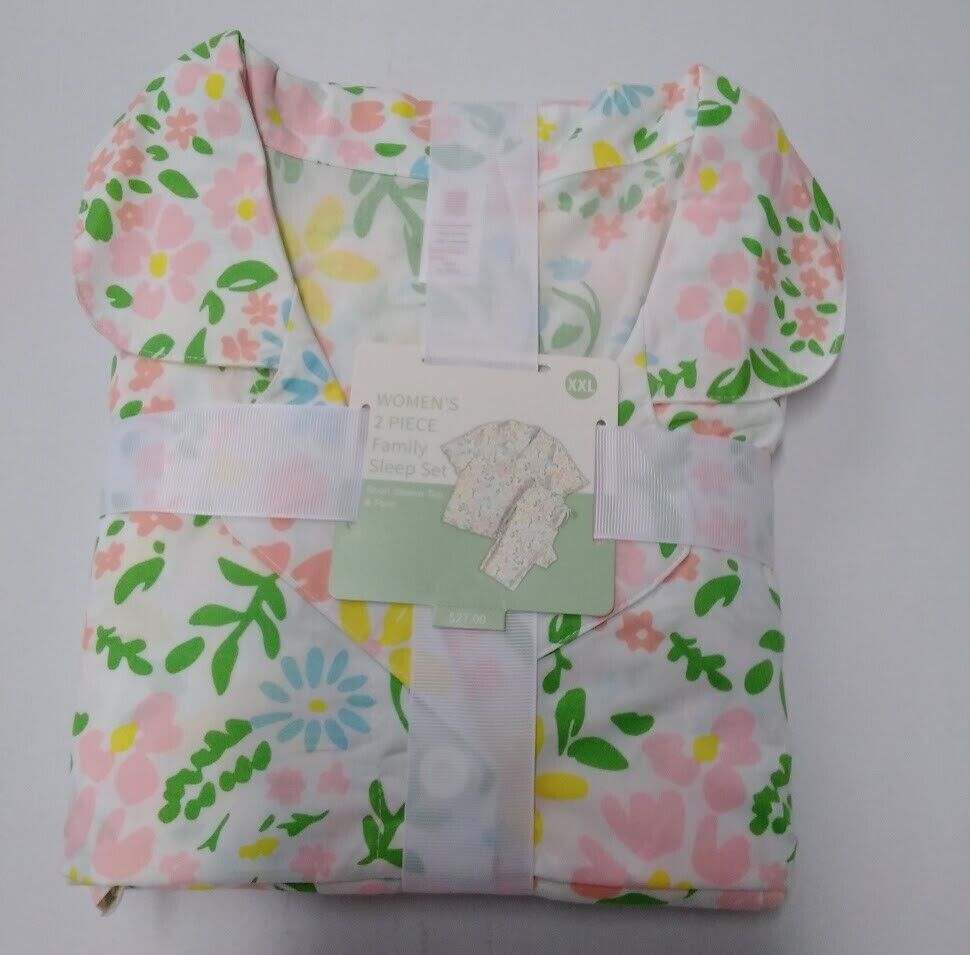 Kids' Mommy & Me Matching Family Pajama Set -- White 10