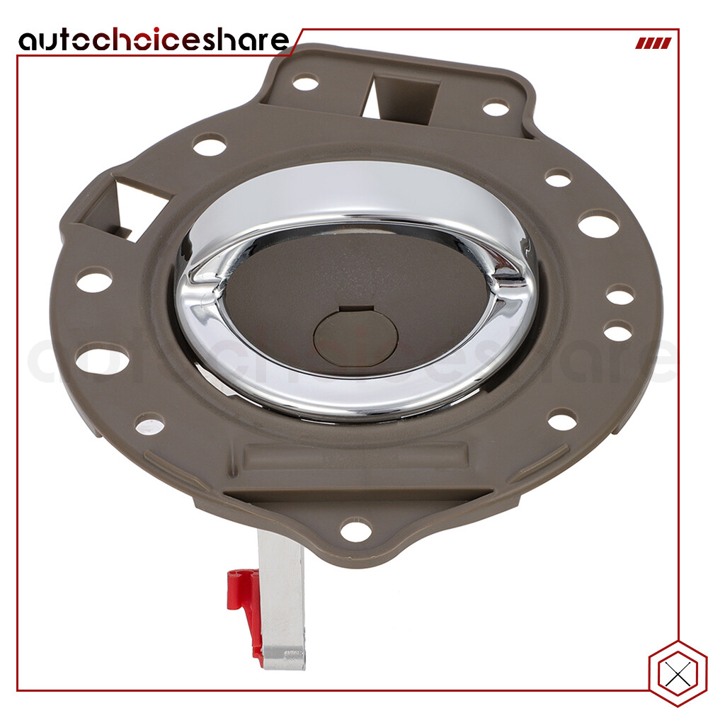 2006-2010 Jeep Commander Rear Right Khaki & Chrome Interior Door Handle