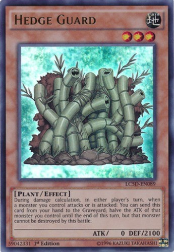 Hedge Guard LC5D-EN089 Ultra Rare 1st Edition NM Legendary Collection