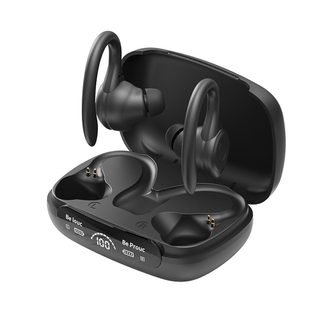 Wireless Bluetooth 5.3 TWS Ear Hook Earbuds with Stereo Sound