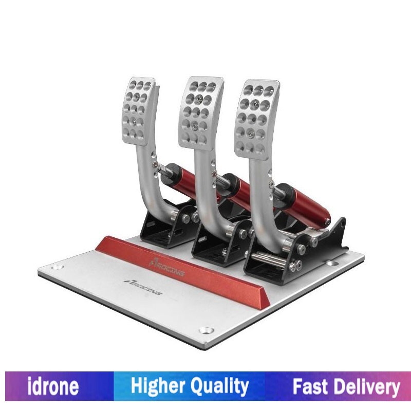 Dual Mode Racing Simulator Clutch Throttle Brake Pedals