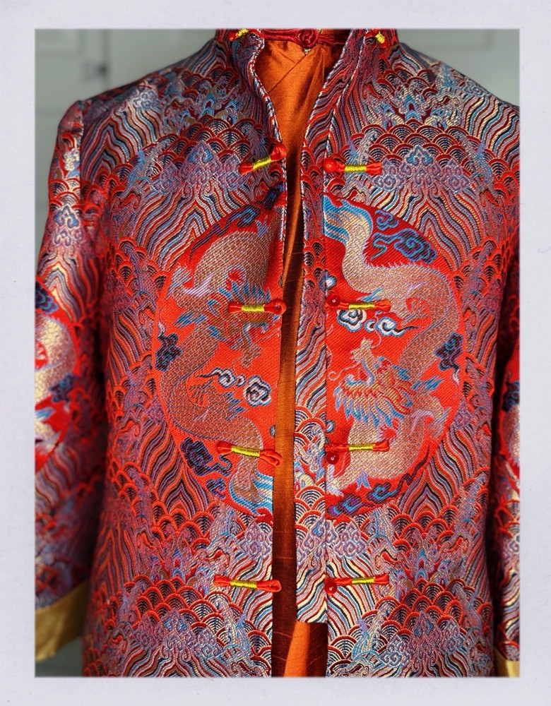 Brand New Traditional Chinese Men’s Wedding Outfit – Size Large
