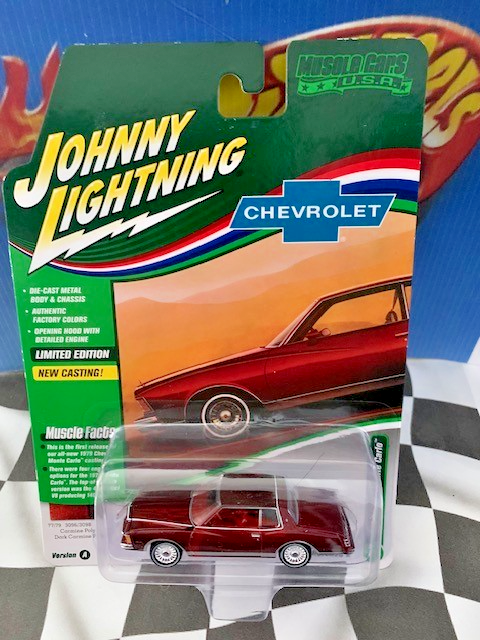 Johnny Lightning JL 2022 Muscle Cars U.S.A. Release 2 #5 1979 Chevy Monte Carlo