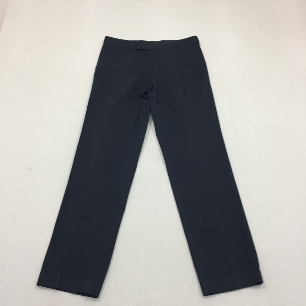 Hugo Boss Trousers Mens W34 L32 Straight Fit Chino Blue