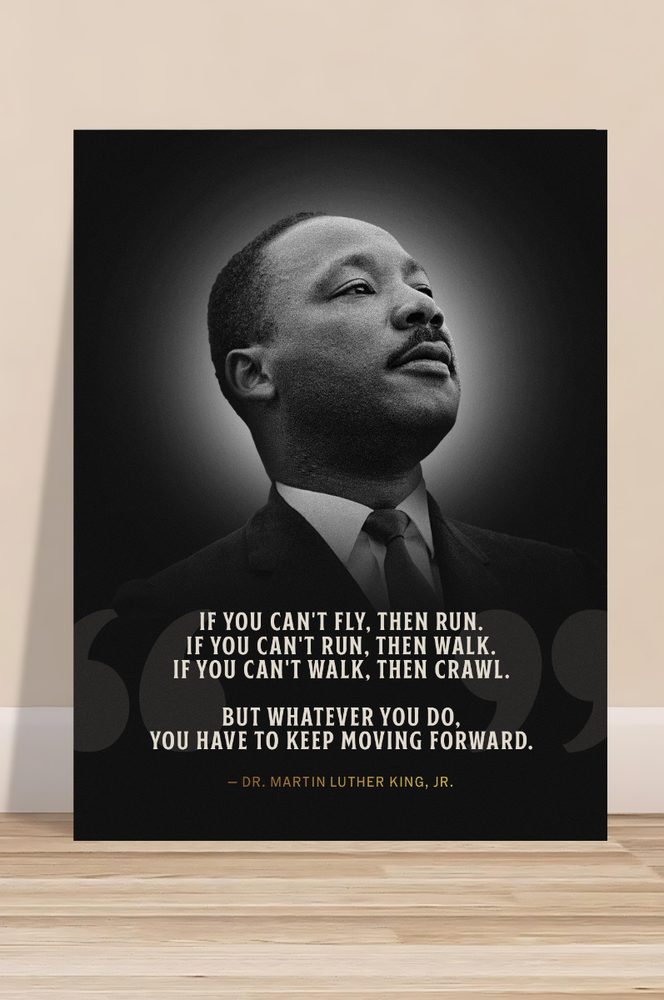 Martin Luther King, Jr. Posters, Inspiring Quotes, Black History Month Decor