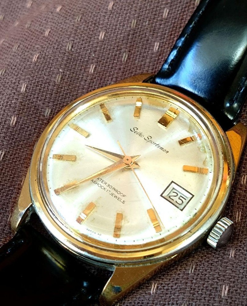 Seiko Sportsman 6602-9981 D5629 Watch Fully Functional