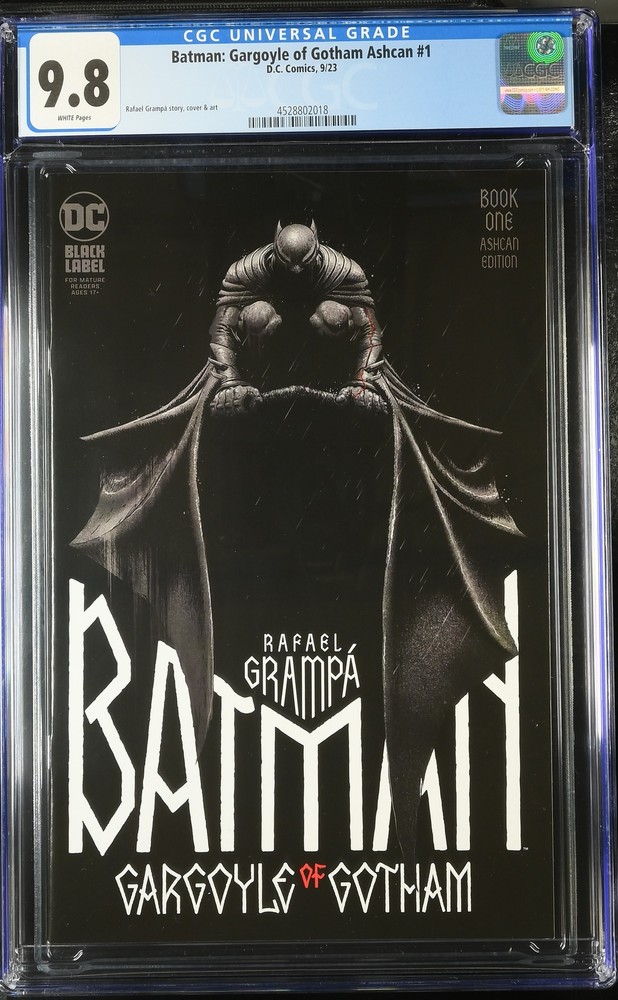 Batman: Gargoyle of Gotham Ashcan 1 CGC 9.8