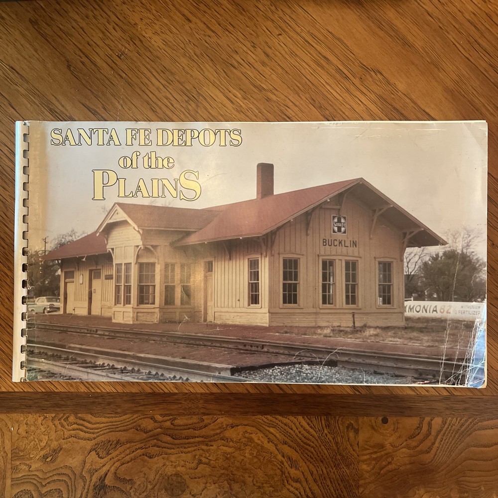 Santa Fe Depots of the Plains 1984 1st Edition