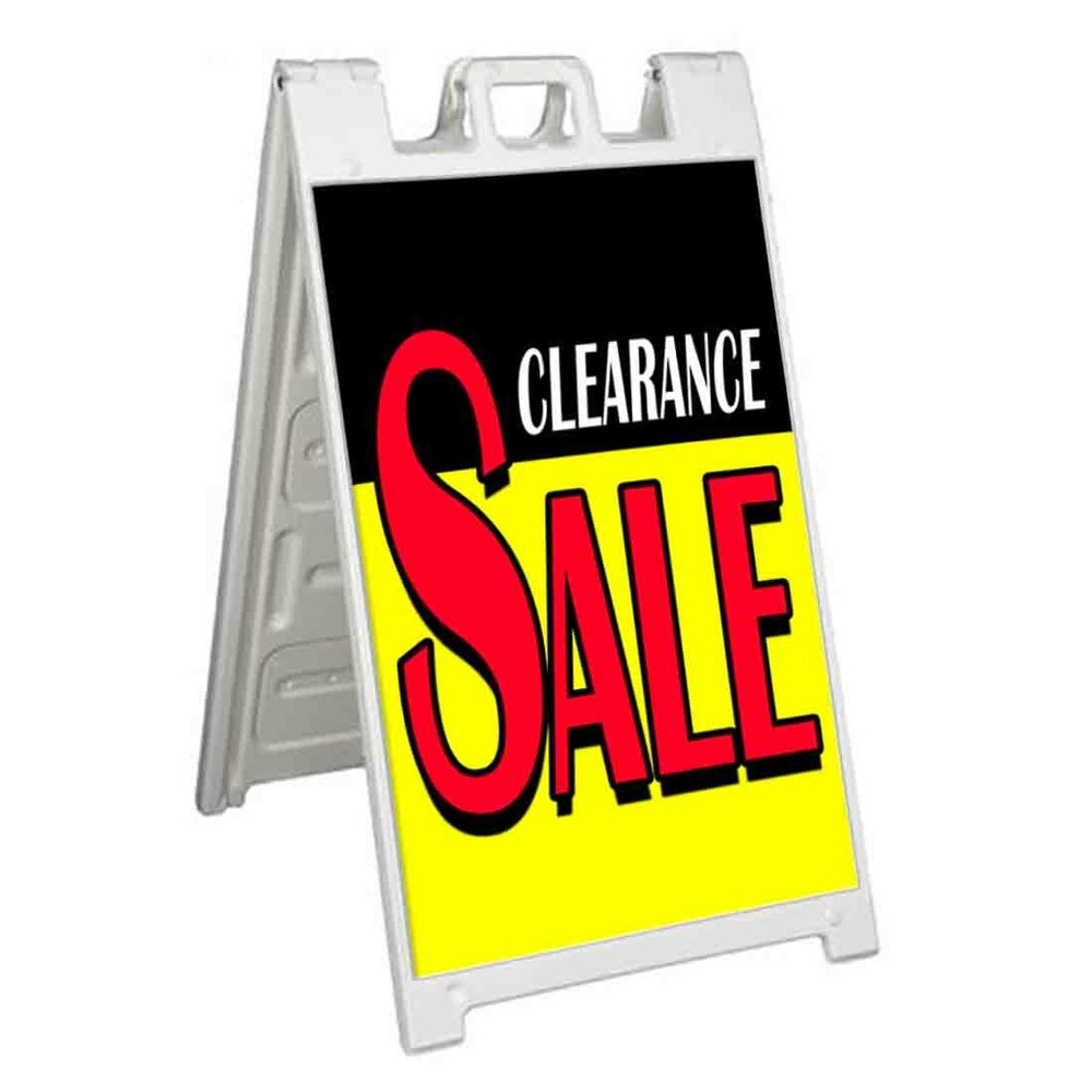 CLEARANCE SALE Signicade 24x36 Aframe Sidewalk Sign Banner Decal-image
