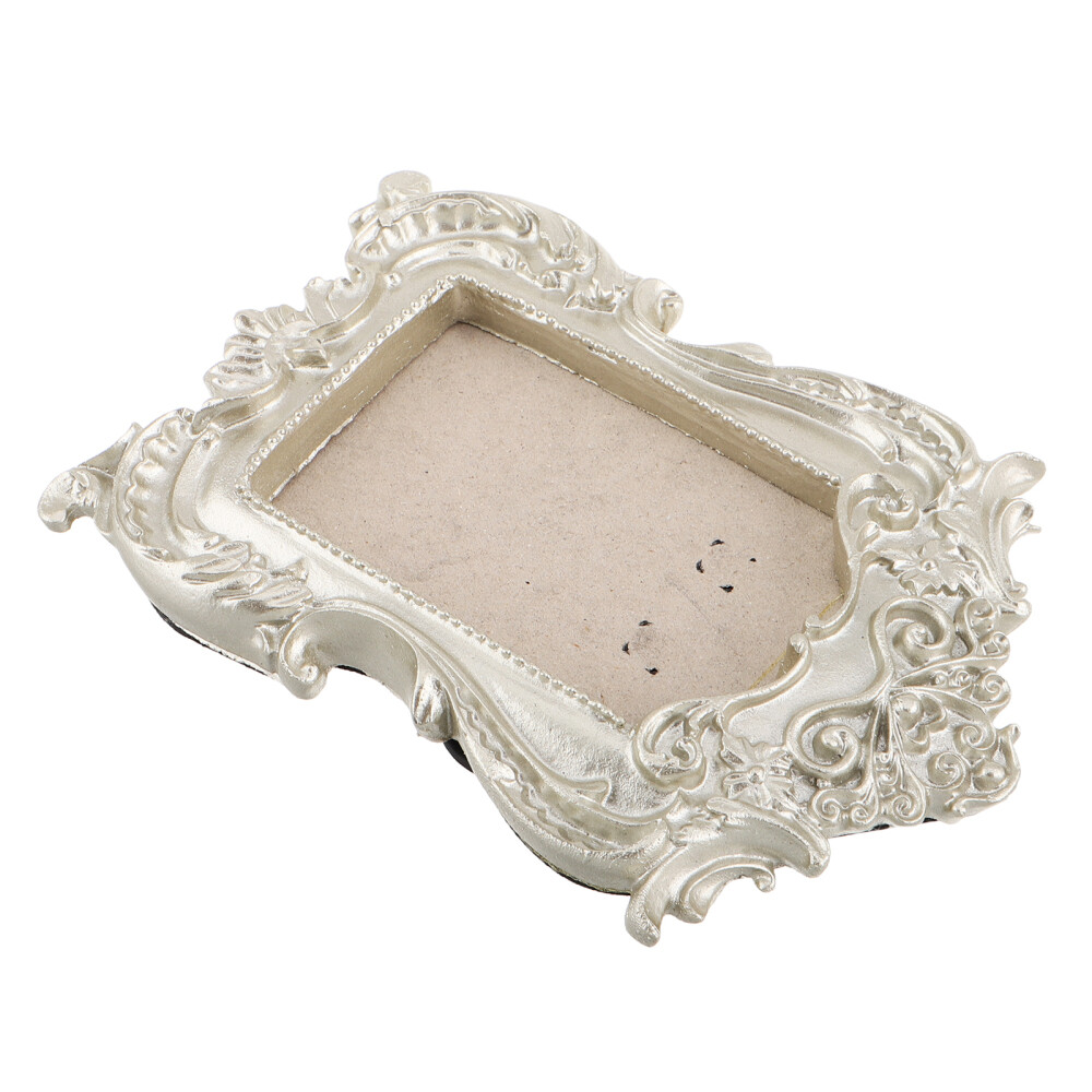 Vintage Mini Resin Retro Photo Frame Antique Picture Holder  