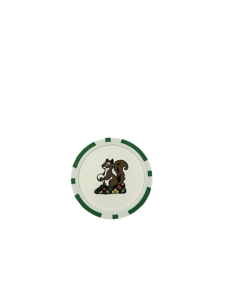 Oakmont CC Poker Chip Golf Ball Marker Magnetic 1.5 Inch New 🐿️