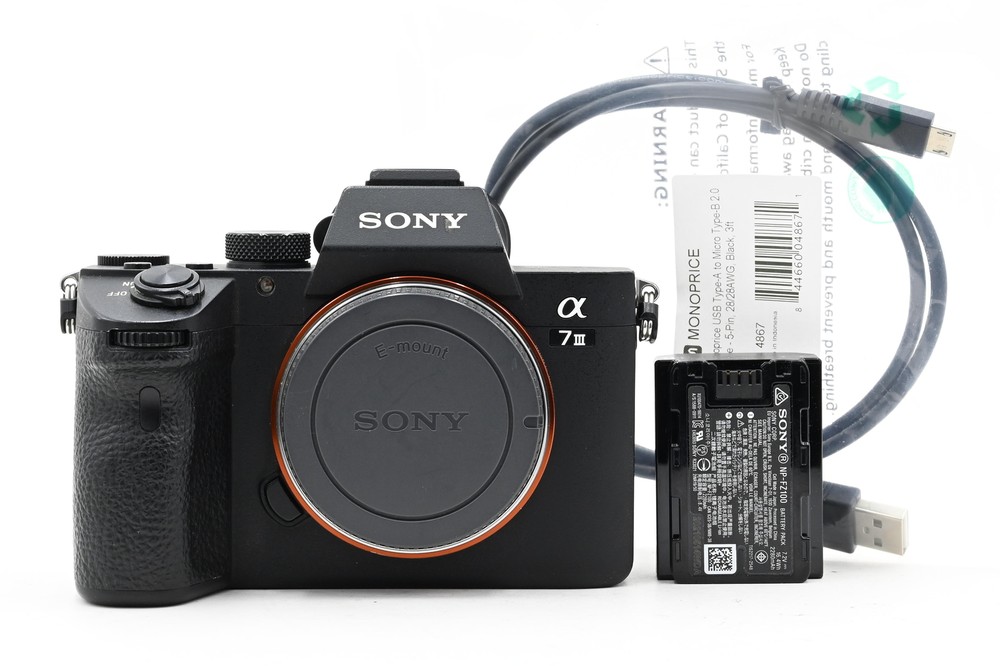 Sony Alpha a7 III Mirrorless 24.2MP Digital Camera Body (a7III) #502