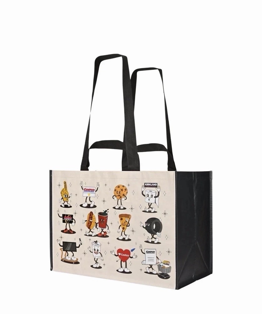 4 PACK- Costco Reusable Shopping Bags SHIPS TODAY