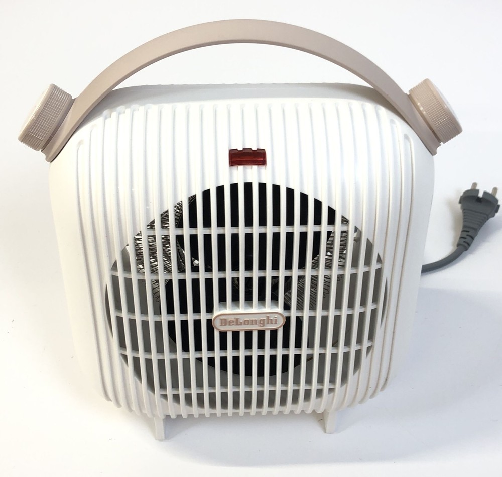 Delonghi Hfs30b24.w Fan Heater With Thermostat 2,400W (8004399143463)