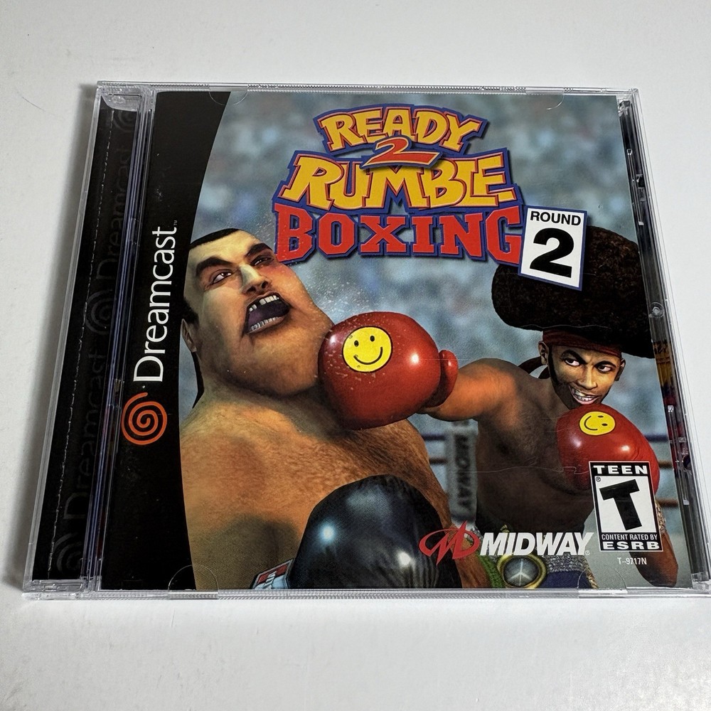 Ready 2 Rumble Boxing Round 2 (Sega Dreamcast) Complete CIB w/RegCard Tested