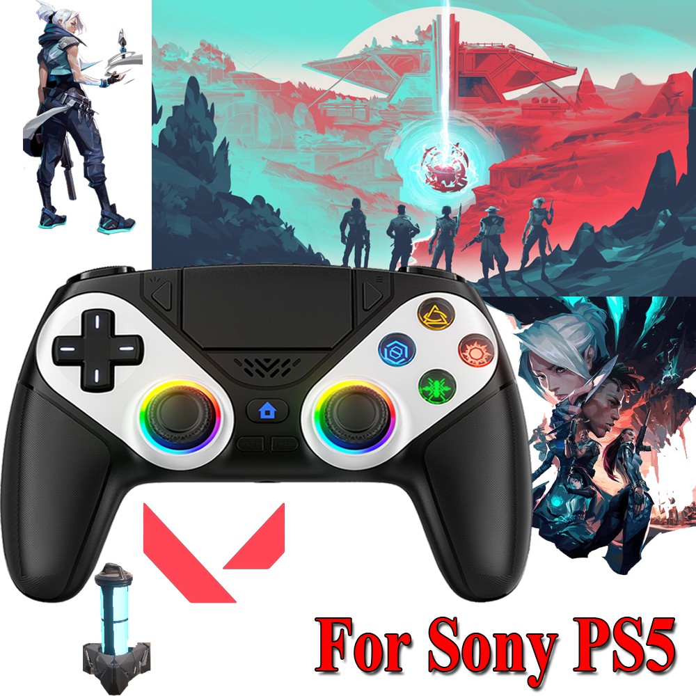 1PCS🔥For Sony Playstation 5 PS5 DualSense Wireless Black Controller w/Flash🔥