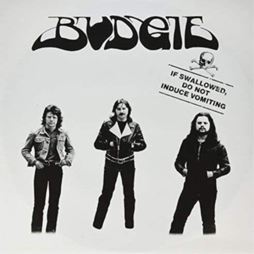 Budgie If Swallowed Do Not Induce Vomiting (Vinyl) 12