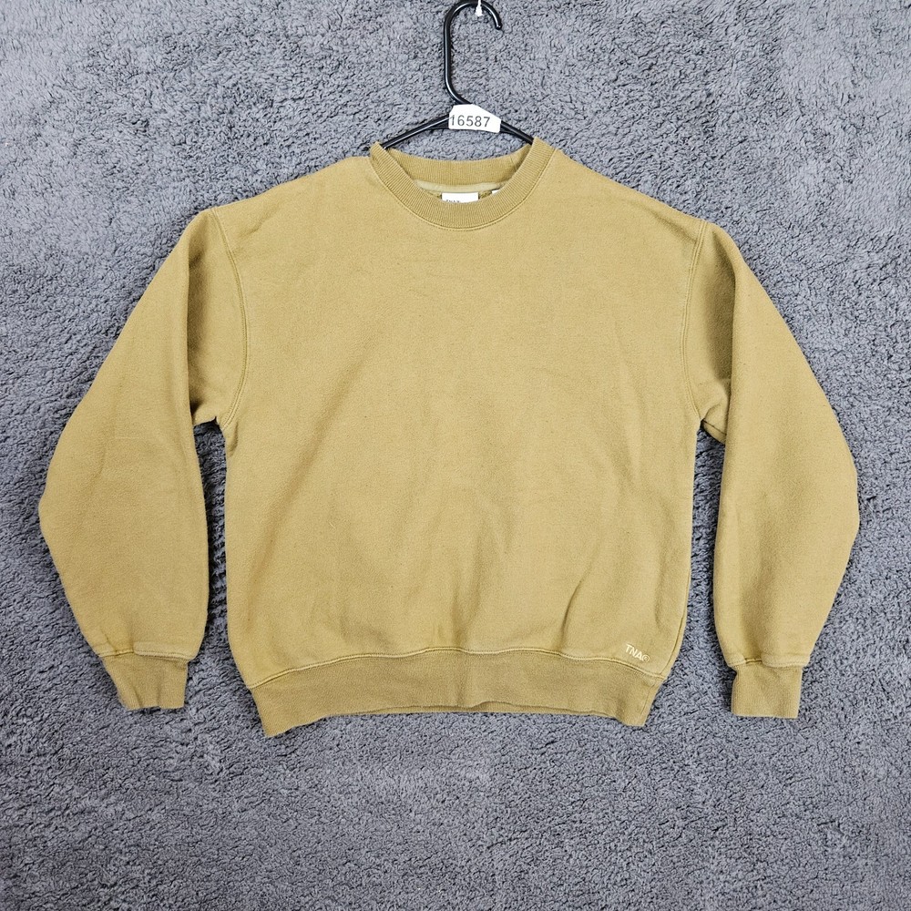TNA Sweatshirt Womens Size Small Sweatfleece Cozy Perfect Fit Pullover Crewneck