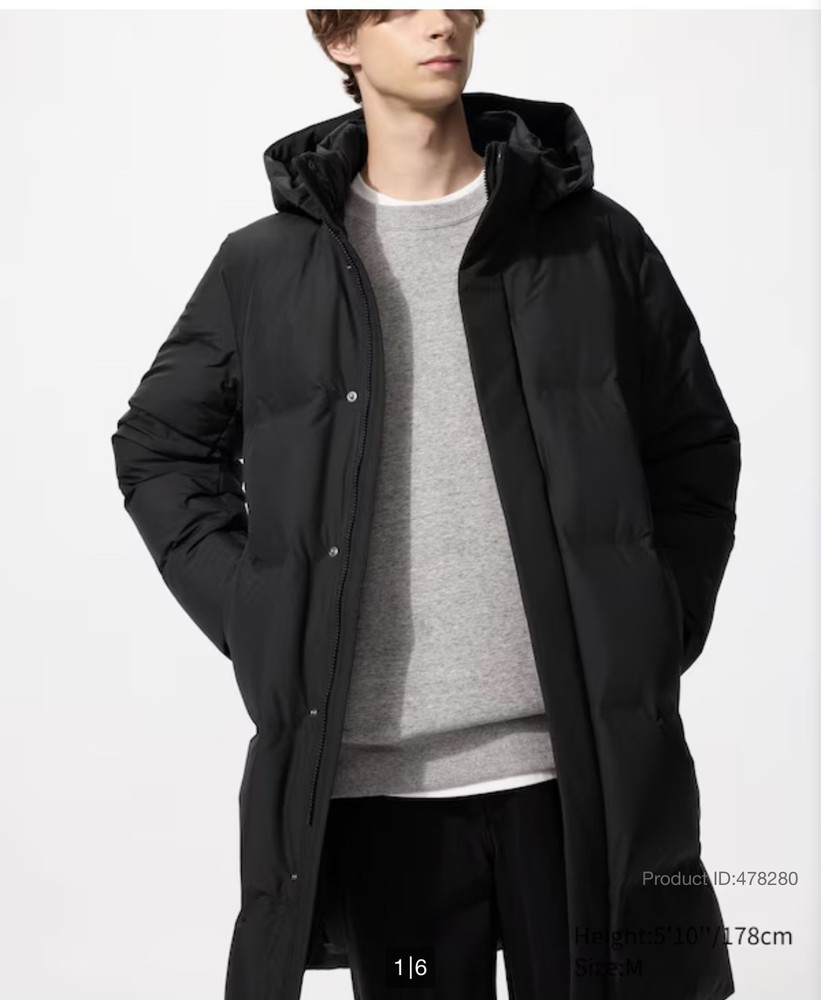 UNIQLO Seamless Down PufferJacket Size M
