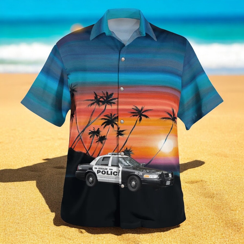 Bensalem Township Police Department Hawaiian Shirt