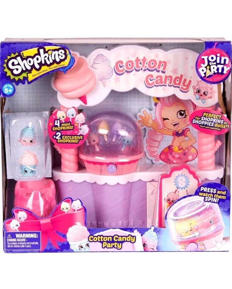 Shopkins Join the Party Playset - Cotton Candy Party