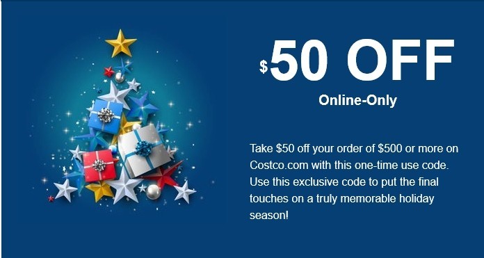Costco Coupon $50 off $500 Online Exp Jan 18 2026-image