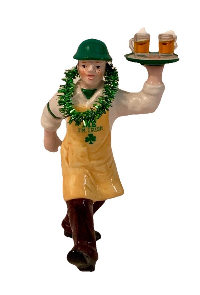 Bringing The Irish Cheer #56.55128 Department 56 The Original Snow Village