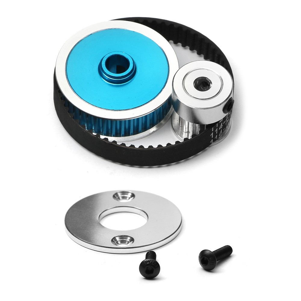 Upgrade Tamiya TT02S Chassis with 3.17mm RC Belt Drive Transmission Gears Set