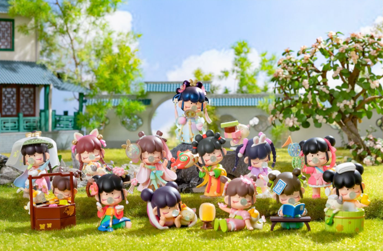 Rolife Nanci Golden Hairpin Series Blind Box Figure Toys Year of the Rabbit