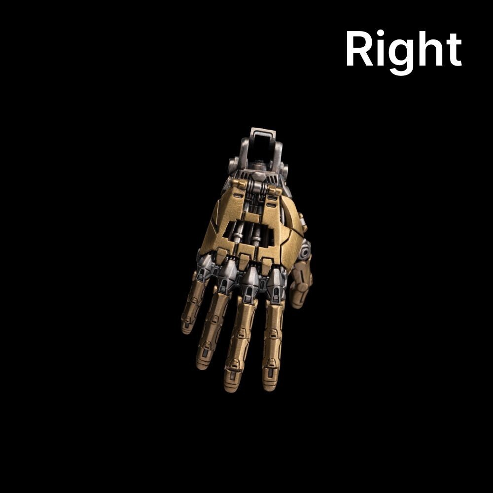 Cyberpunk Mechanical Hand Pendant - Right Hand Jewelry Gift for BJD Doll Lovers