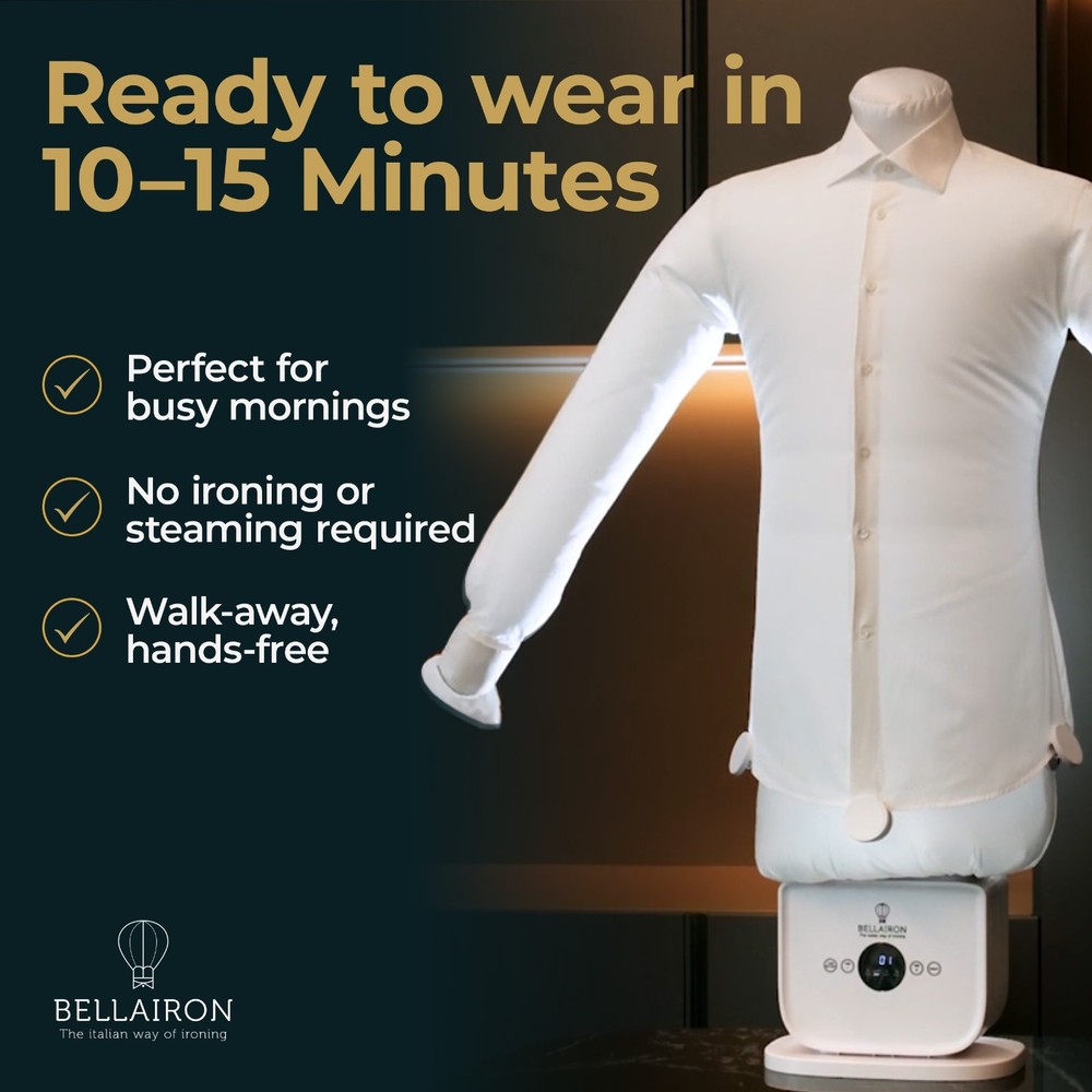 Bellairon Automatic Clothes Ironing Machine -BLACK FRIDAY 15% OFF Limited Time!-image