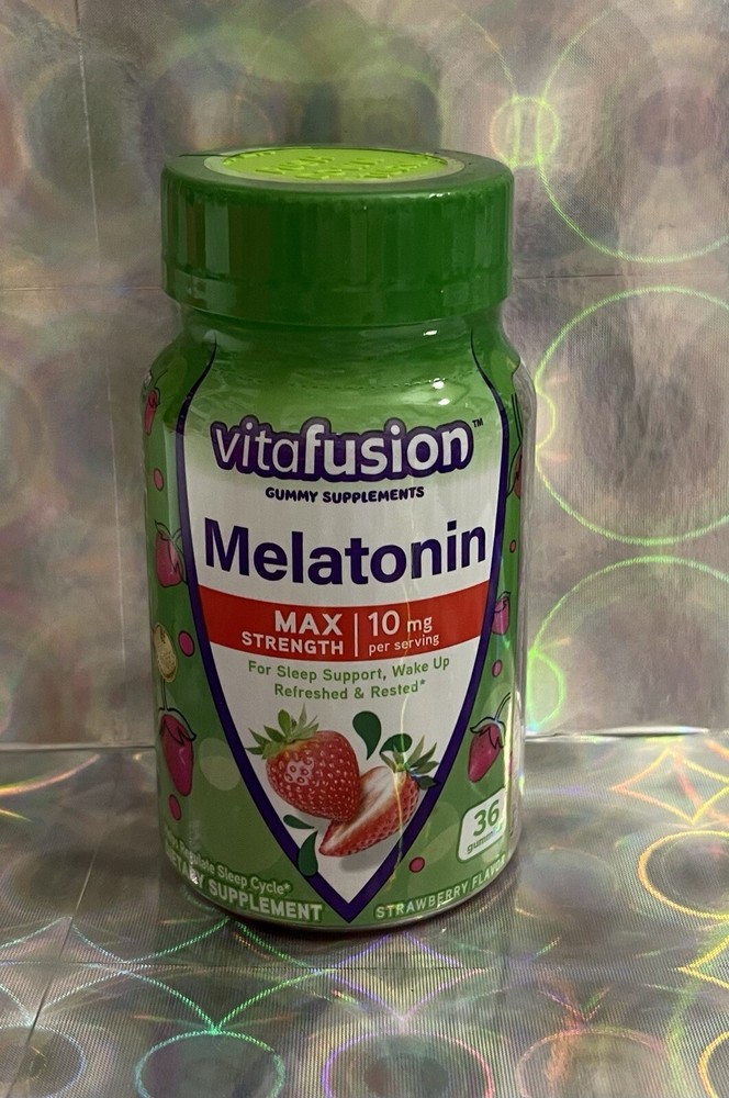 Vitafusion Max Strength 10mg Melatonin Gummies 2026 Expiry
