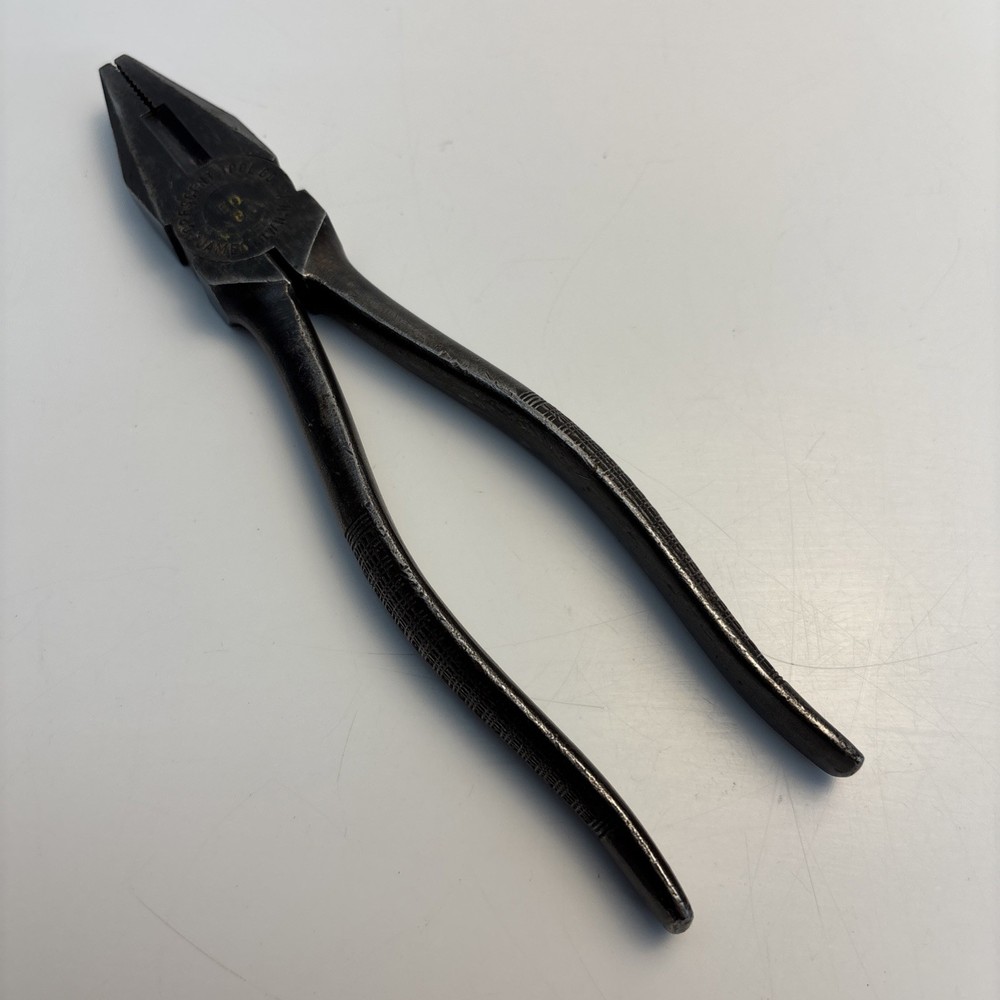 Vintage Crescent 50 8 Lineman Combination Pliers USA Jamestown New York