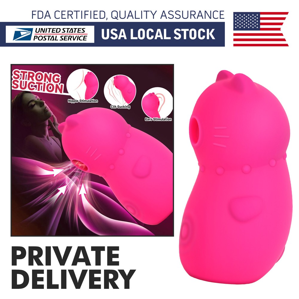 Rose Red Adult Toy with 10 Sucking Modes for Women Stimulator