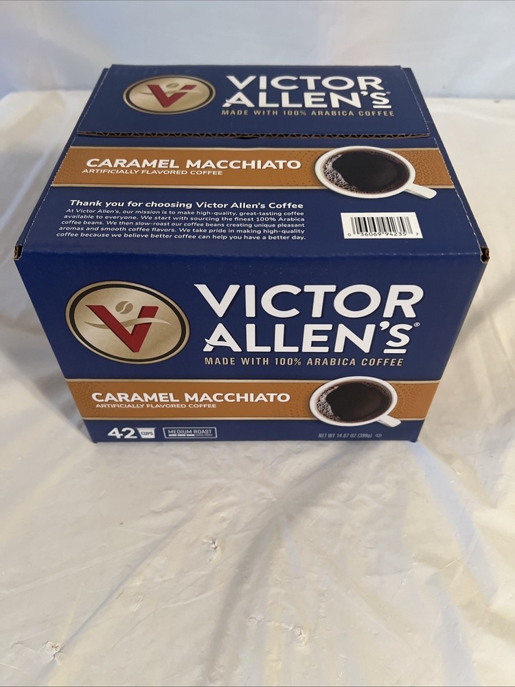 Victor Allens Coffee K Cups Caramel Macchiato 42 Count