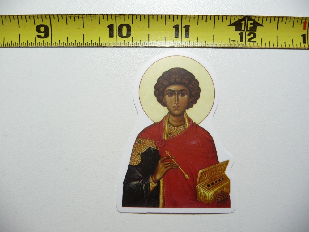 Saint Pantaleo Decal Sticker Artwork for Museum Decor