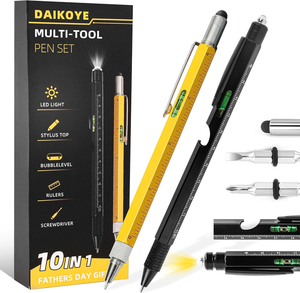 Fathers Day Dad Gifts,Gifts for Men from Daughter Son Wife, Multitool Pen-image