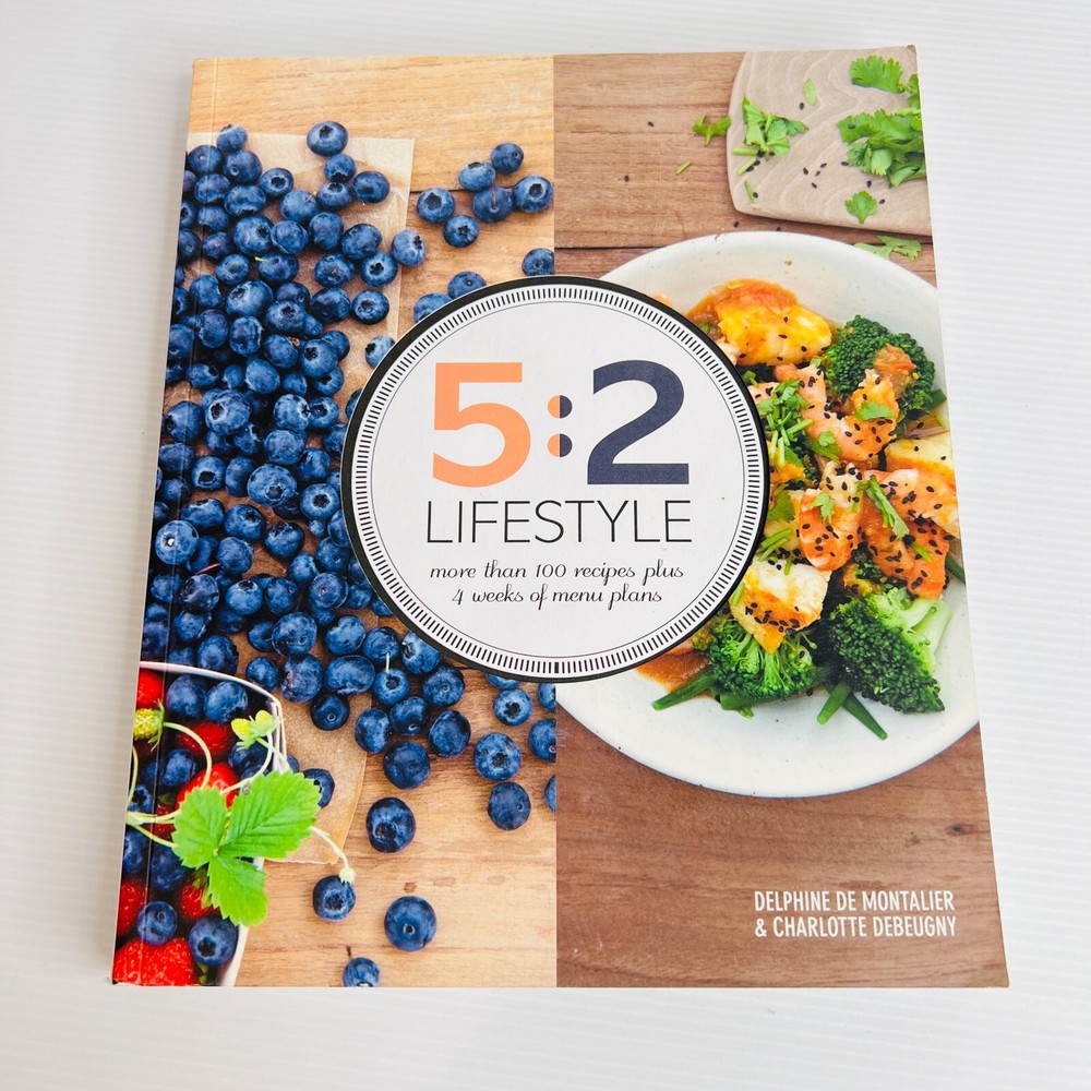 The 5:2 Lifestyle Cookbook Paperback Book Weight Loss Fasting Dieting Recipes