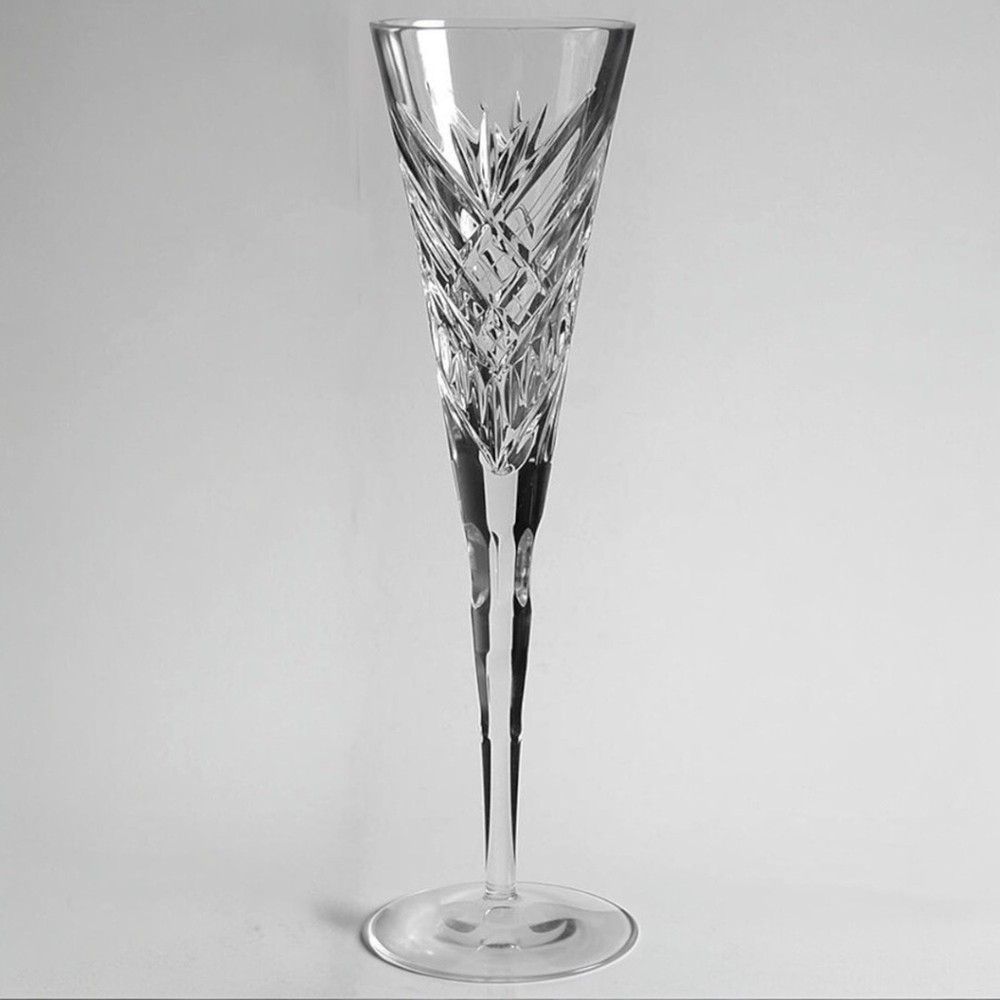 GODINGER Retired Pineapple Collection Champagne Flutes Dublin Set of 5