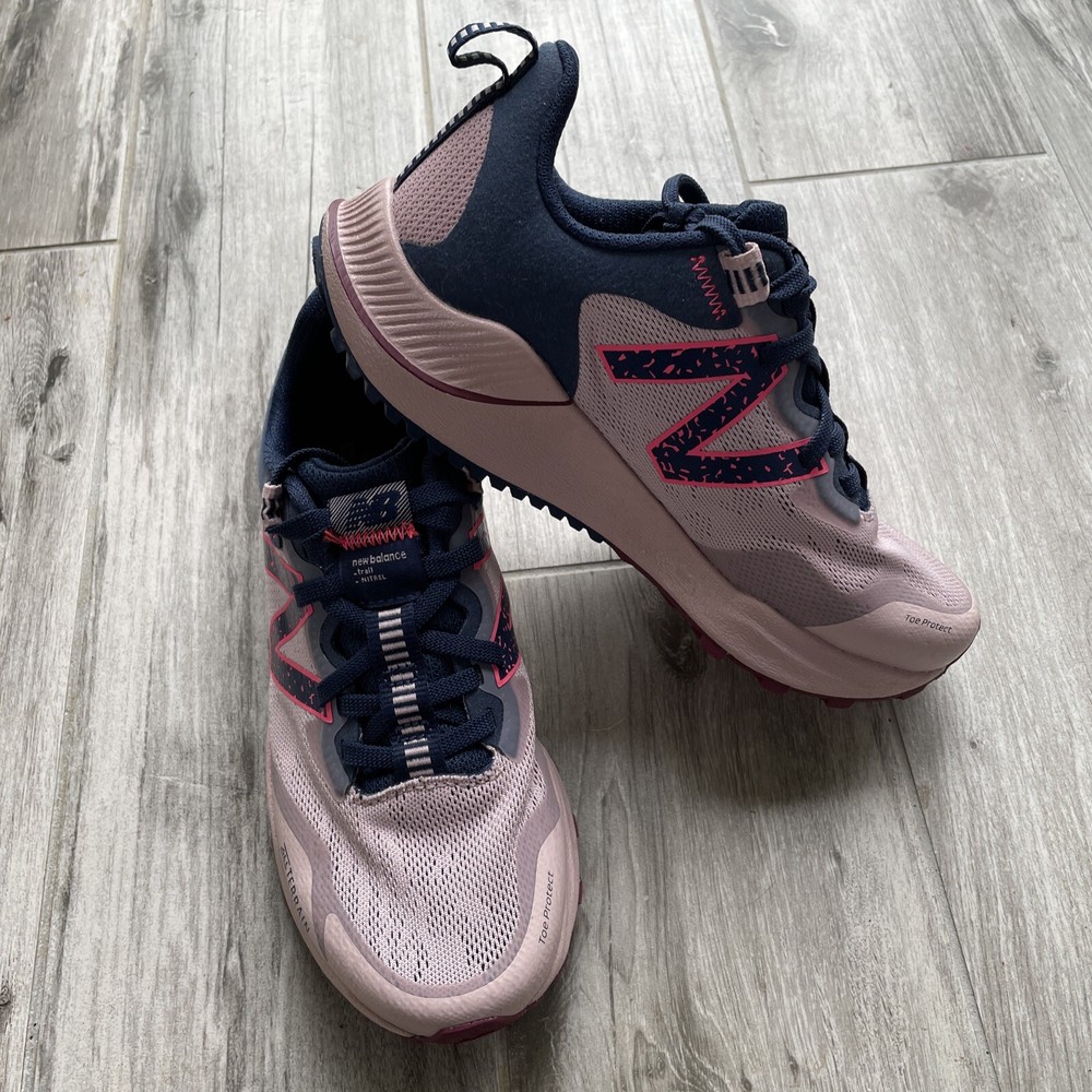New Balance DynaSoft Nitrel V4 Trail Running Sneaker Saturn Pink Size 7